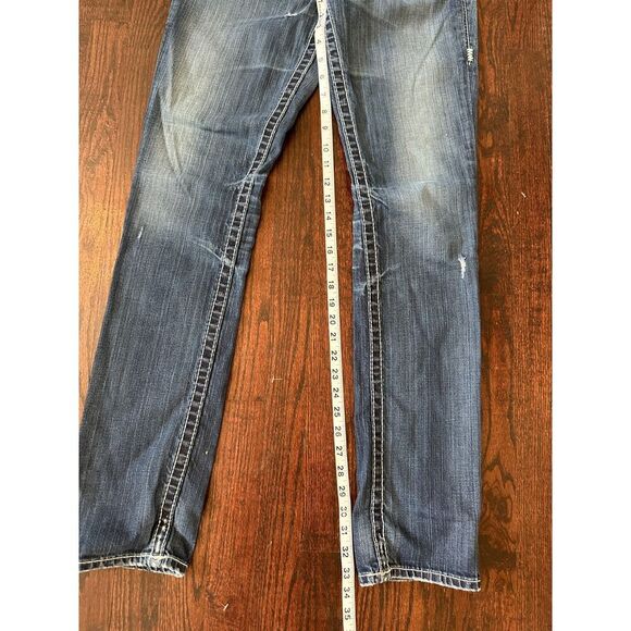 Big Star Women's Blue Straight Leg Jeans - Picture 14 of 14